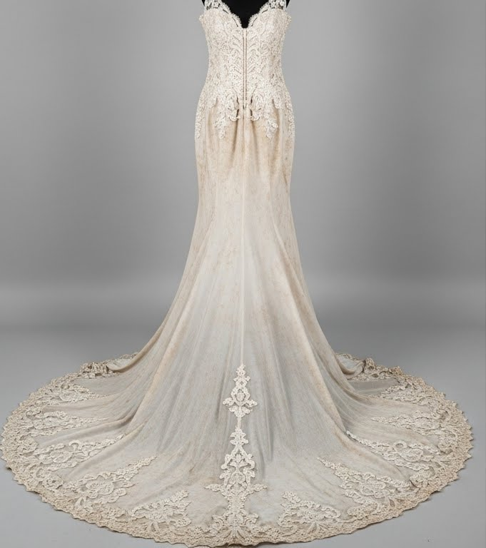 Gelinlik Temizleme Sonra